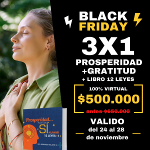 3 en 1 -Taller de Prosperidad + Gratitud +Libro Prosperidad